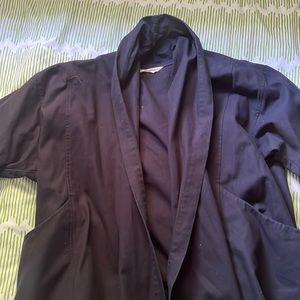 Elizabeth Suzann Clyde jacket size XL, navy canvas